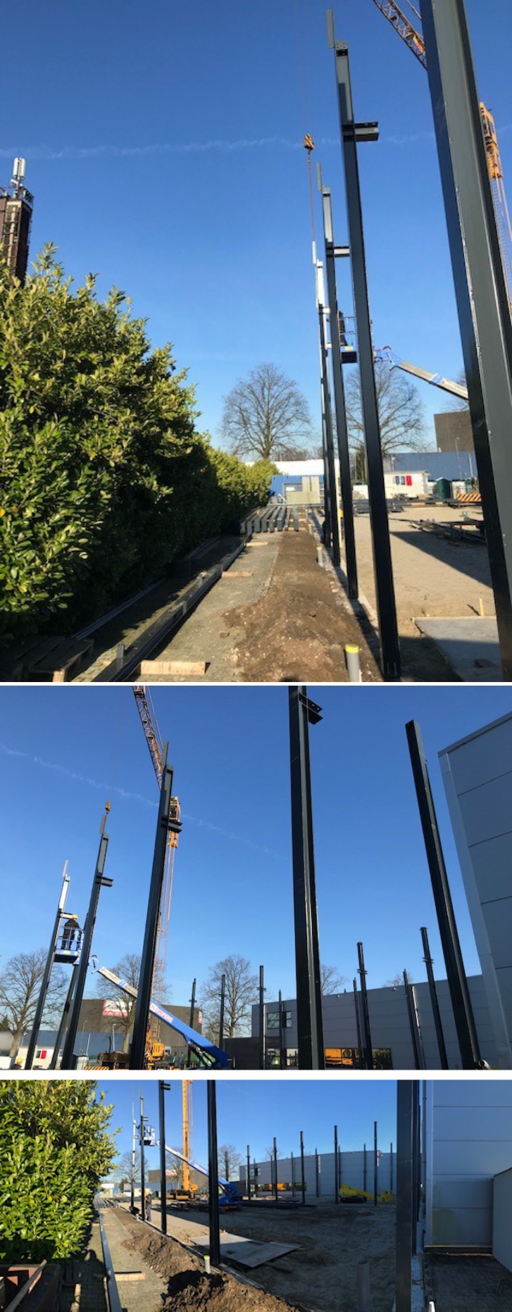 Staalconstructie voor bedrijfshal VST groeit gestaag 
