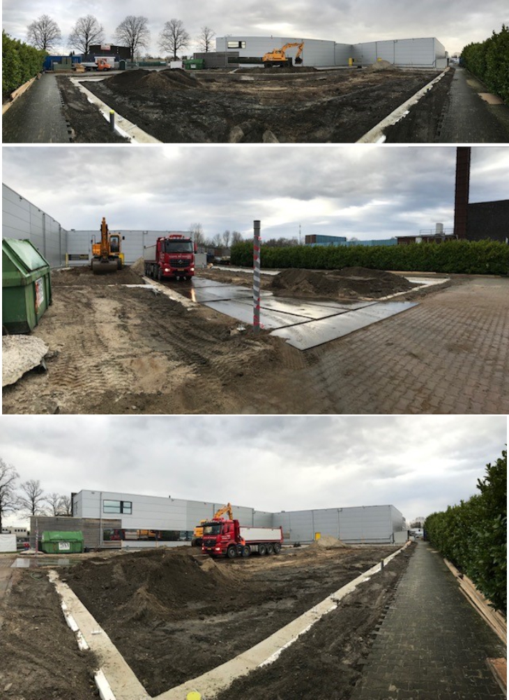 VST transportmij HS en Egberink Overdinkel afvoer zwarte zand verbouwing 15 01 2020 laatste rit 1