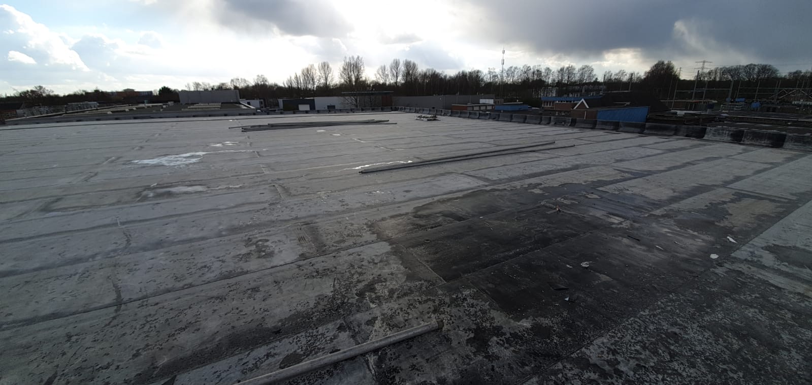 Veldscholten Dakbekking gereed met dak nieuwe bedrijfshal VST BV HENGELO 6